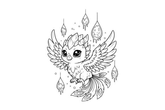 Download Cute Snow Owl with Teardrop Wings Vector - Owl Collection