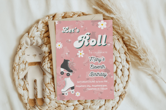 Download Roller Skating Party Invitation | Roller - Invitation Collection