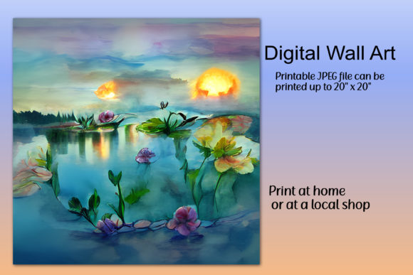 Download Floral Digital Wall Art Printable - Print Collection