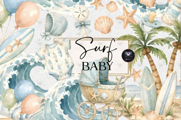 Download Surf Baby Board Clipart - Board Collection