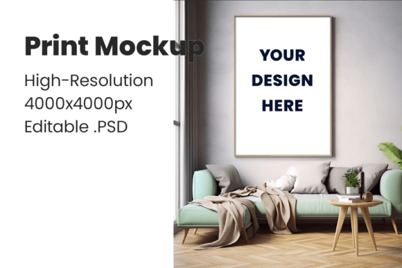 Download Big Canvas | Print Mockup | Art Print - Print Collection