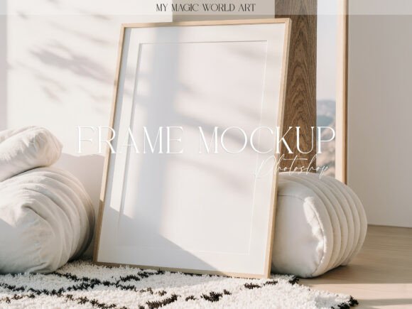Download Interior Frame Mockup for Art Prints - Print Collection