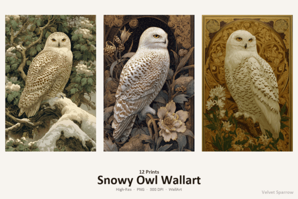 Download Snowy Owl Wallart - Owl Collection