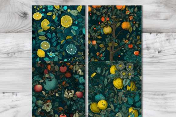 Download Apple, Lemon and Lime Digital Printables - Print Collection
