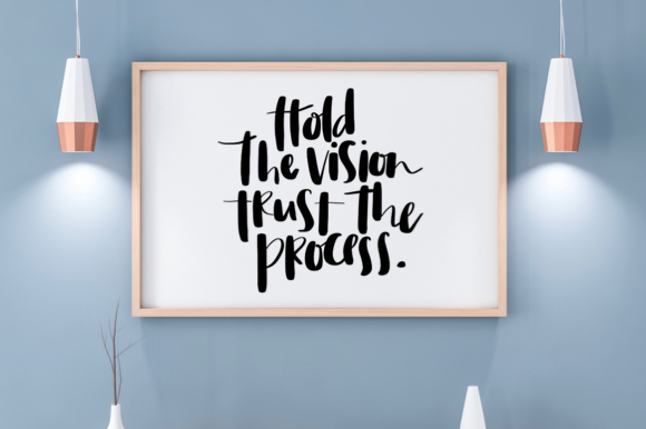 Download Hold the Vision Word Wall Art Printables - Print Collection